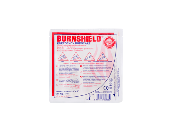 Burnshield kompress 10×10 cm